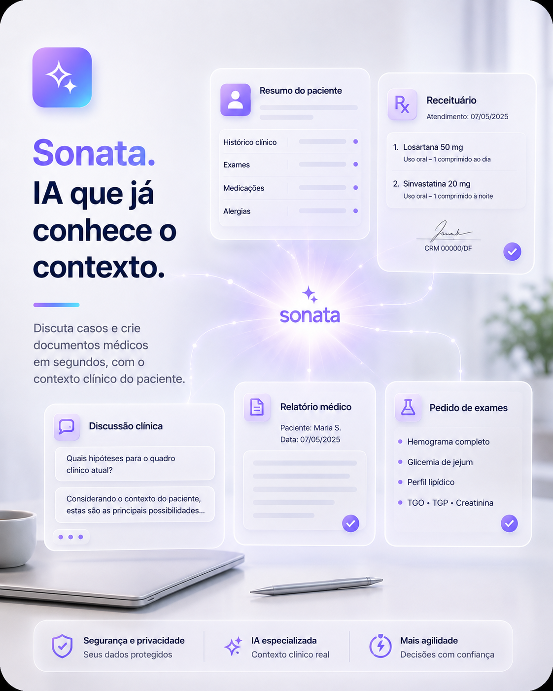 IA que já conhece o contexto